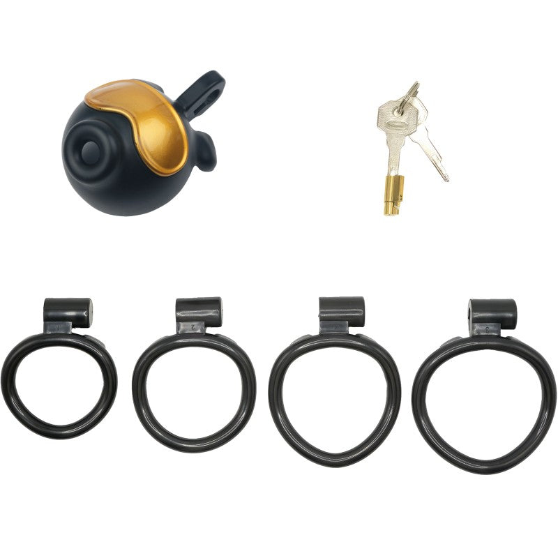 Octopus Goggle Chastity Cage 🐙  – Compact Male Chastity Device with Key