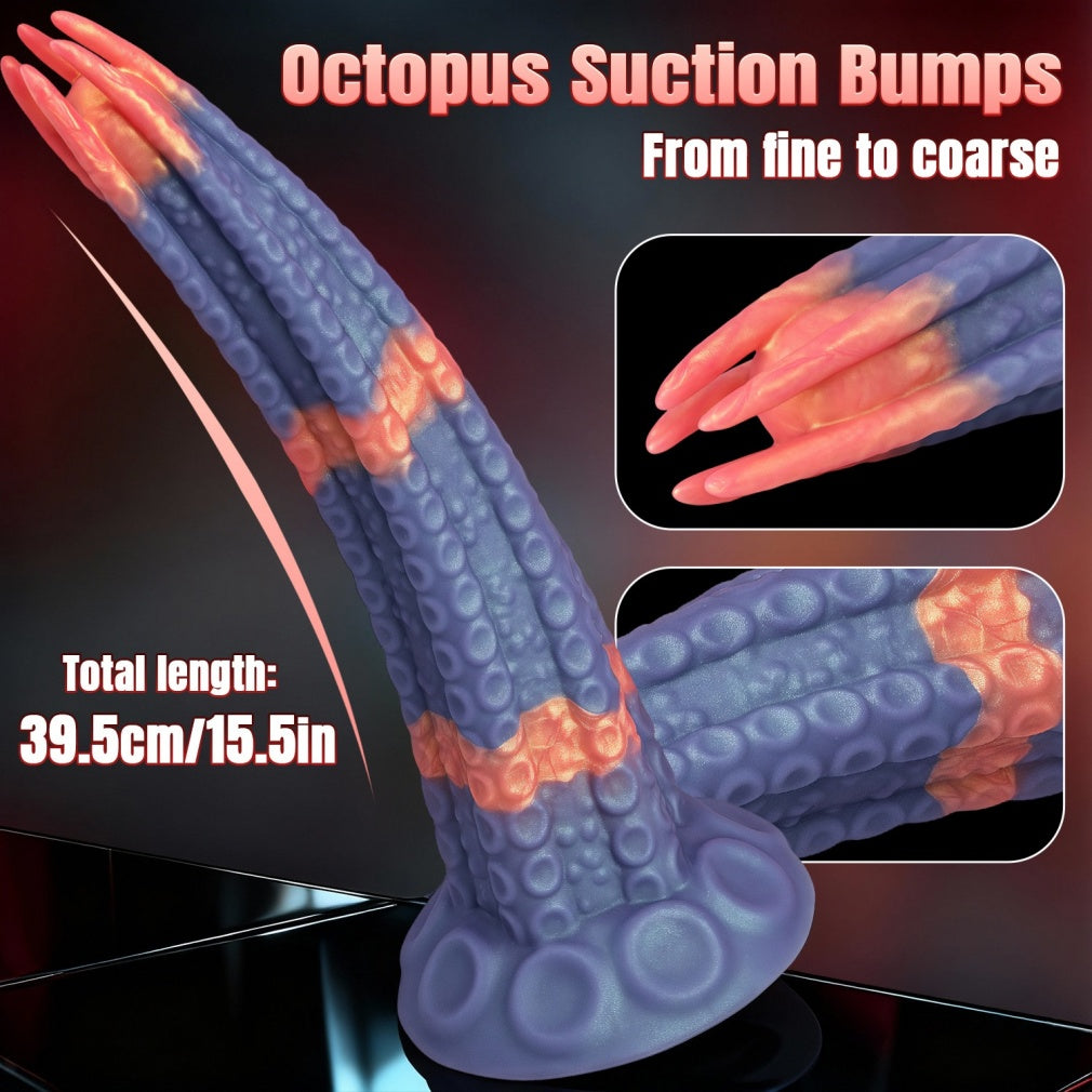 Tentacle Dildo Alien Fantasy – Long Monster Silicone Dildo | Domlust