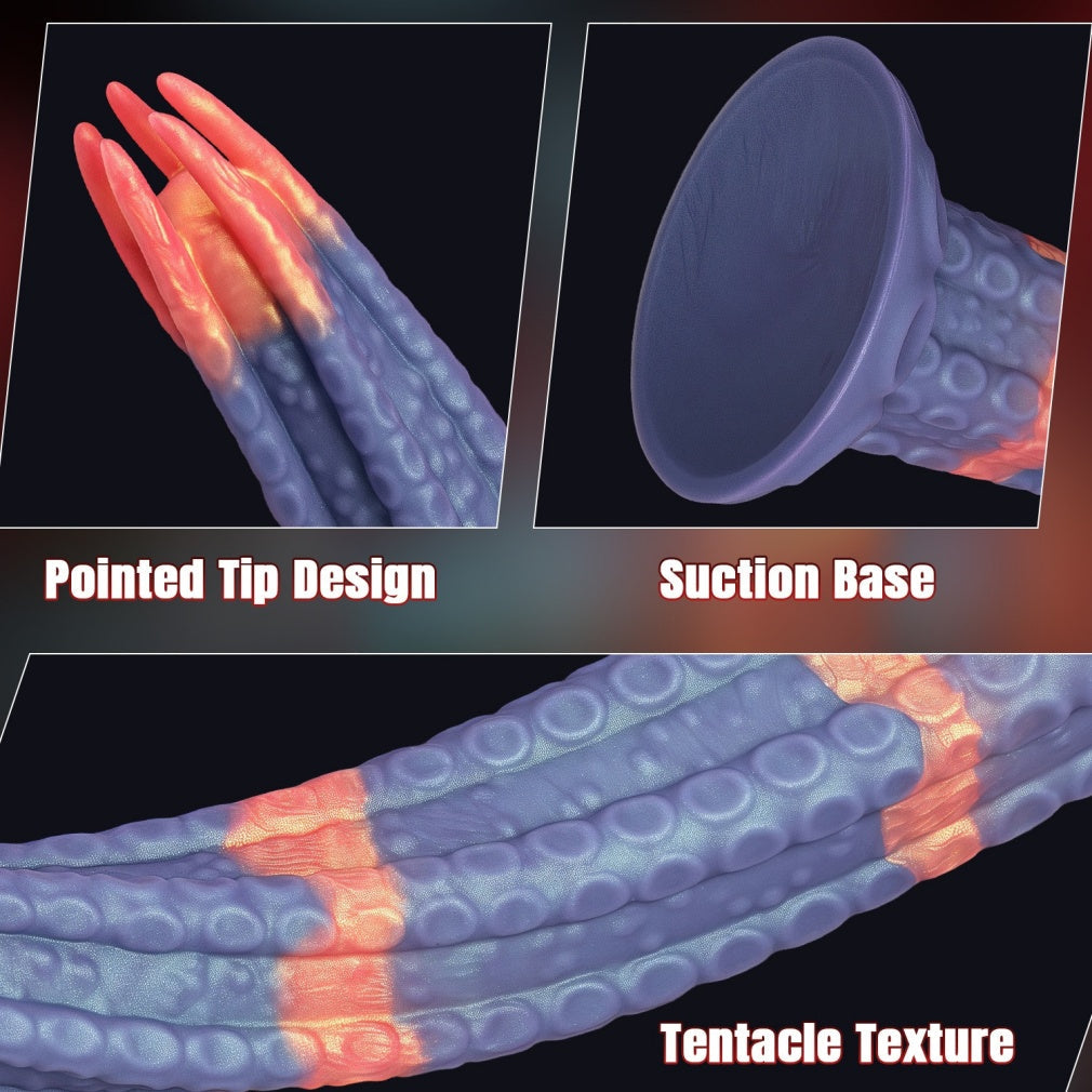 Tentacle Dildo Alien Fantasy – Long Monster Silicone Dildo | Domlust