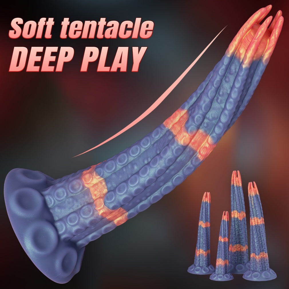 Tentacle Dildo Alien Fantasy – Long Monster Silicone Dildo | Domlust