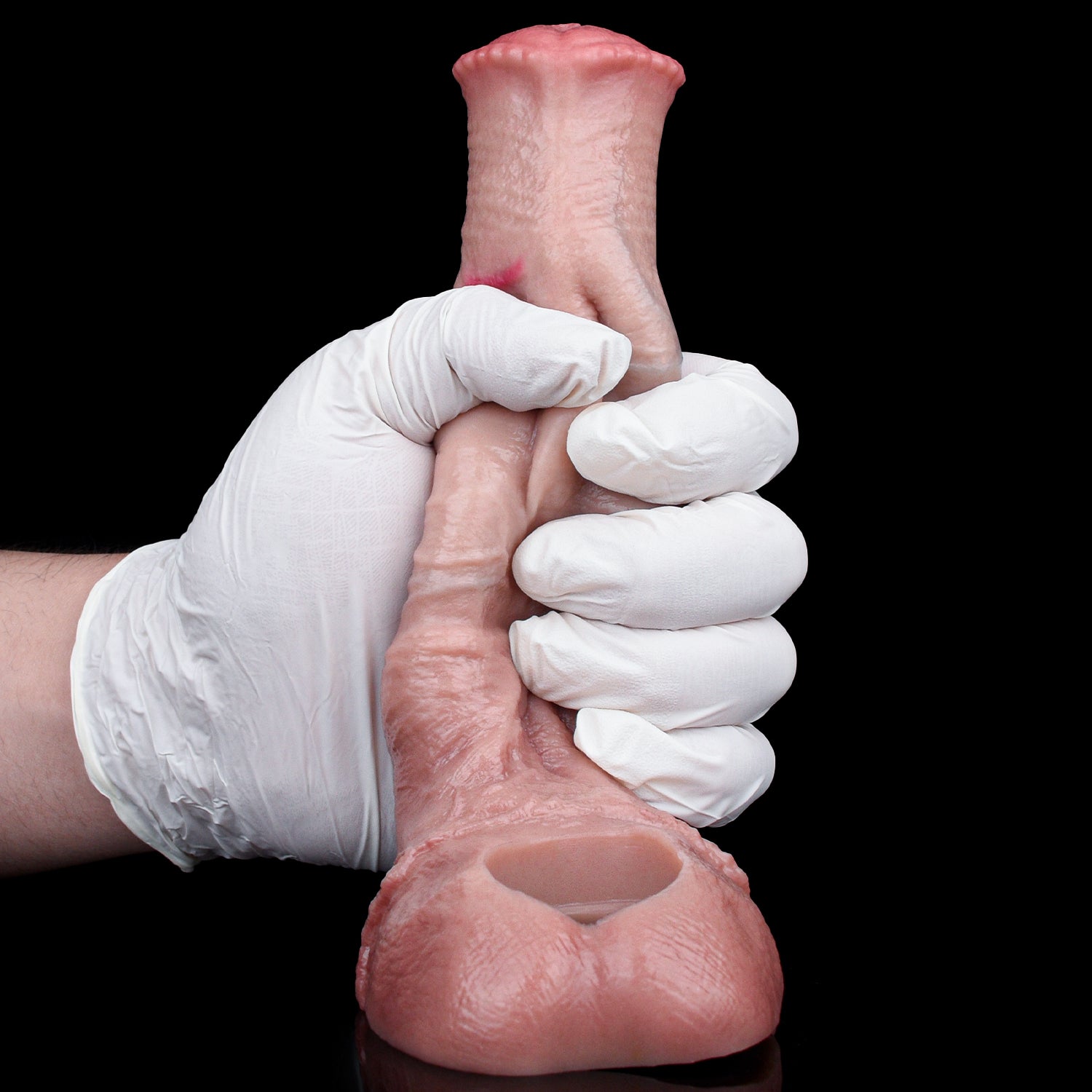 Realistic Silicone Penis Sleeve – Dual Size Extension Cover