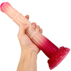 Fantasy Horse Monsterdildo Butt Plug - Silicone Bamboo Joint Anal Dildo Prostate Massager