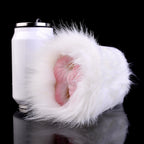 Merino Sheep Pocket Pussy Furry Sex Doll - White Fur Animal Pussies Penis Masturbator