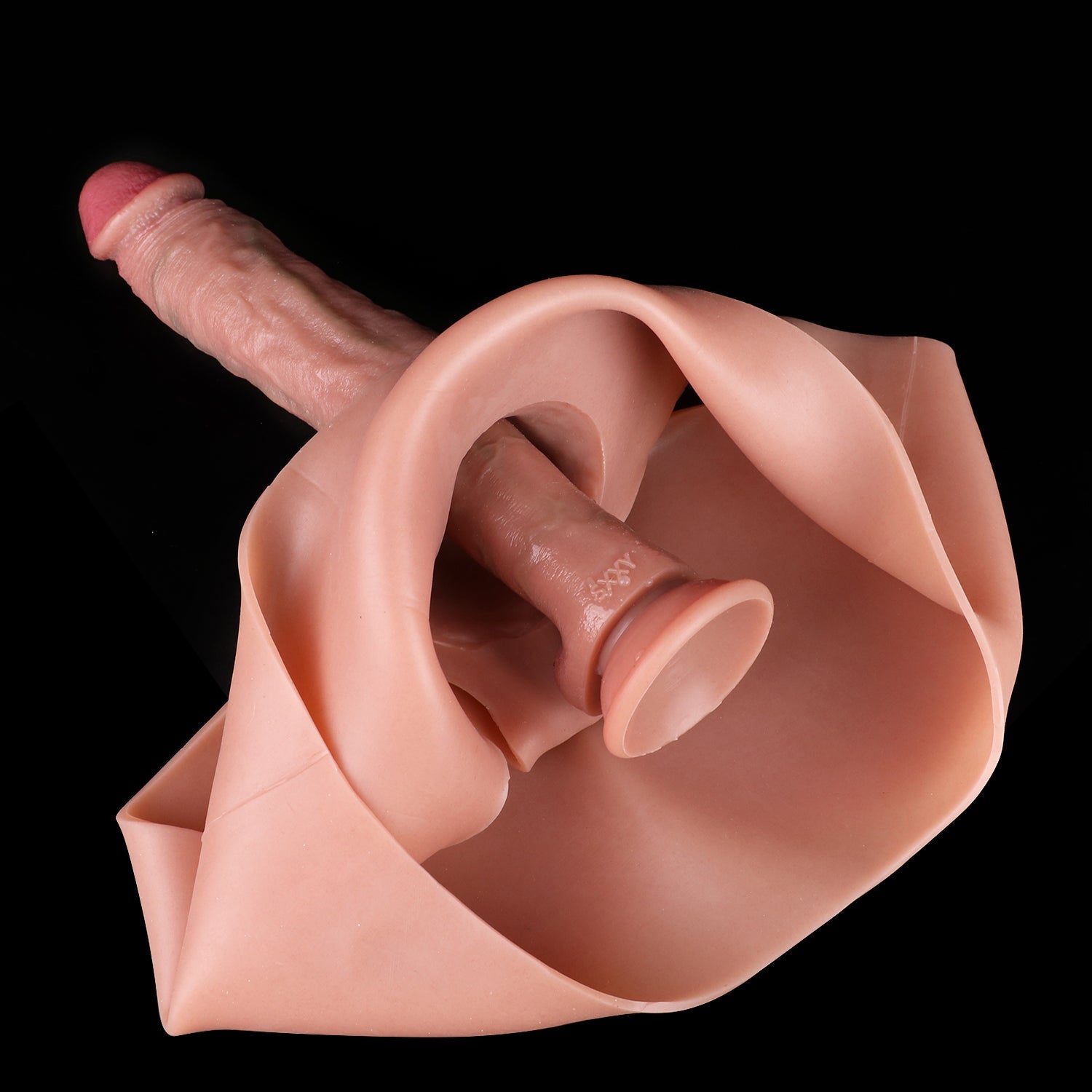 Hollow Soft Cock Sleeve Male Sheath Underwear - Realistic Dildo Penis Extender Pants