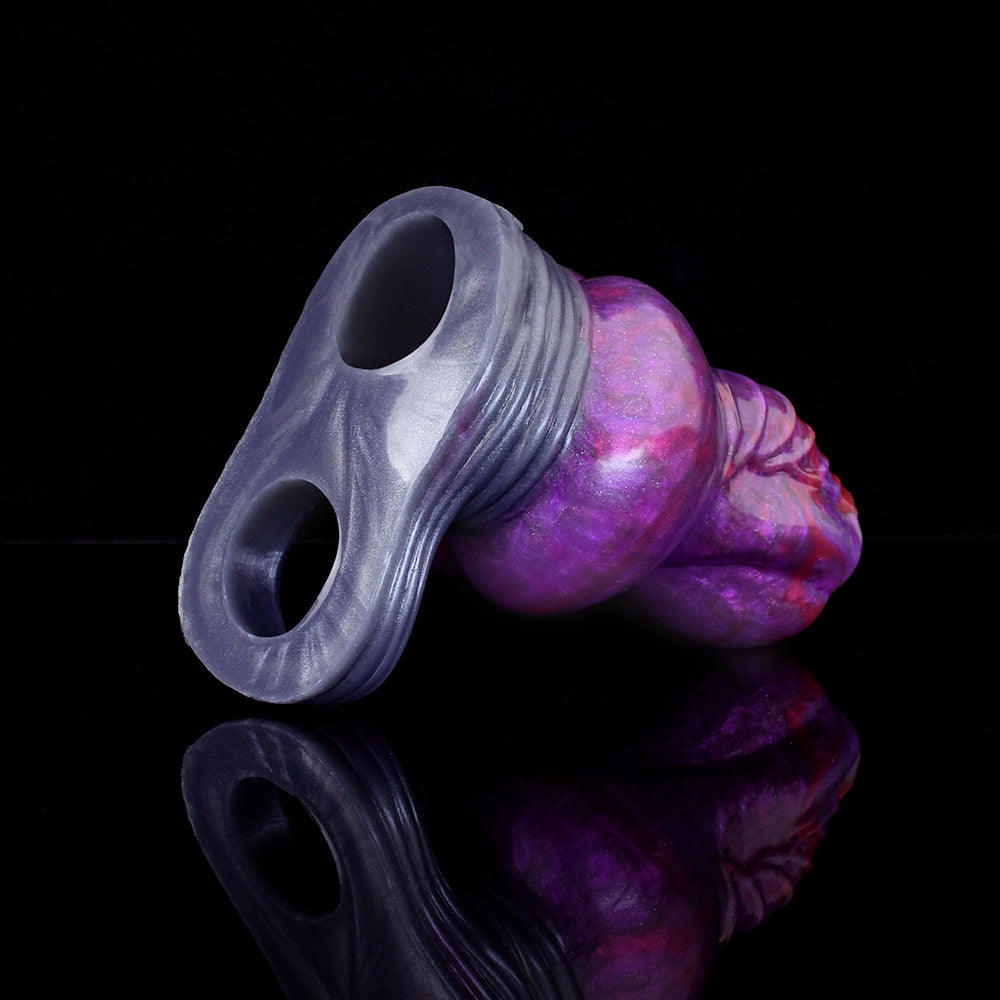 Dragon Knot Cock Sleeve Sex Toys for Men - Fantasy Penis Sheath Beast Sex Enlarger Condom