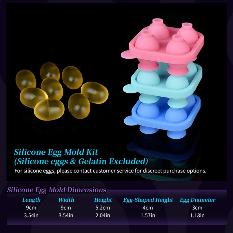 Ovipositor Dildo – Platinum Silicone Monster Egg-Laying Fantasy | DarcoSilk Blue | 9.8 Inch