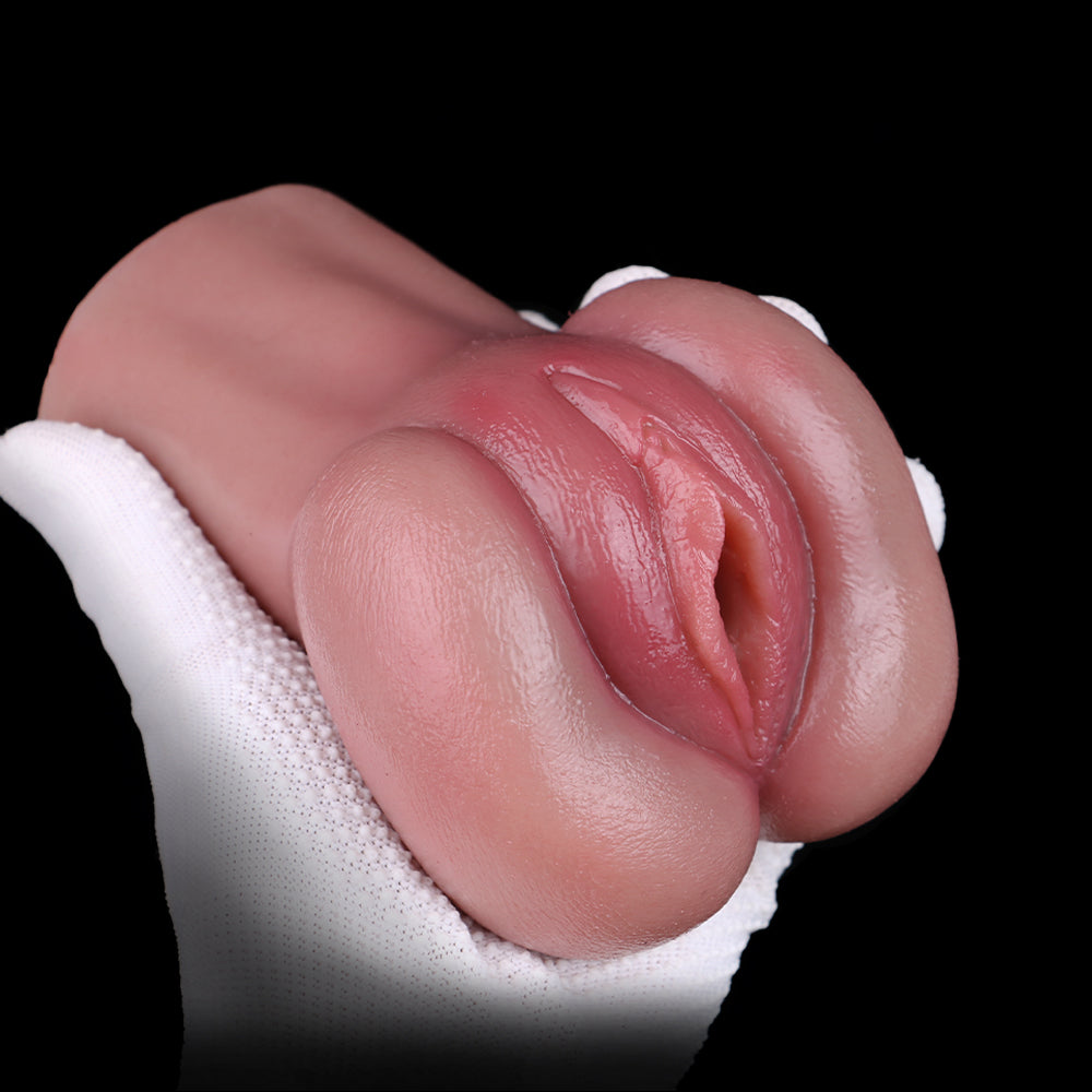 Pocket Pussy Life Size Male Masturbator - Premium Silicone Penis Blowjob Sex Toy for Men