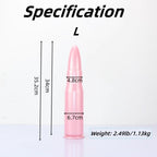 13 Inch Huge Bullet Butt Plug - Tarisss Sex Toy Store