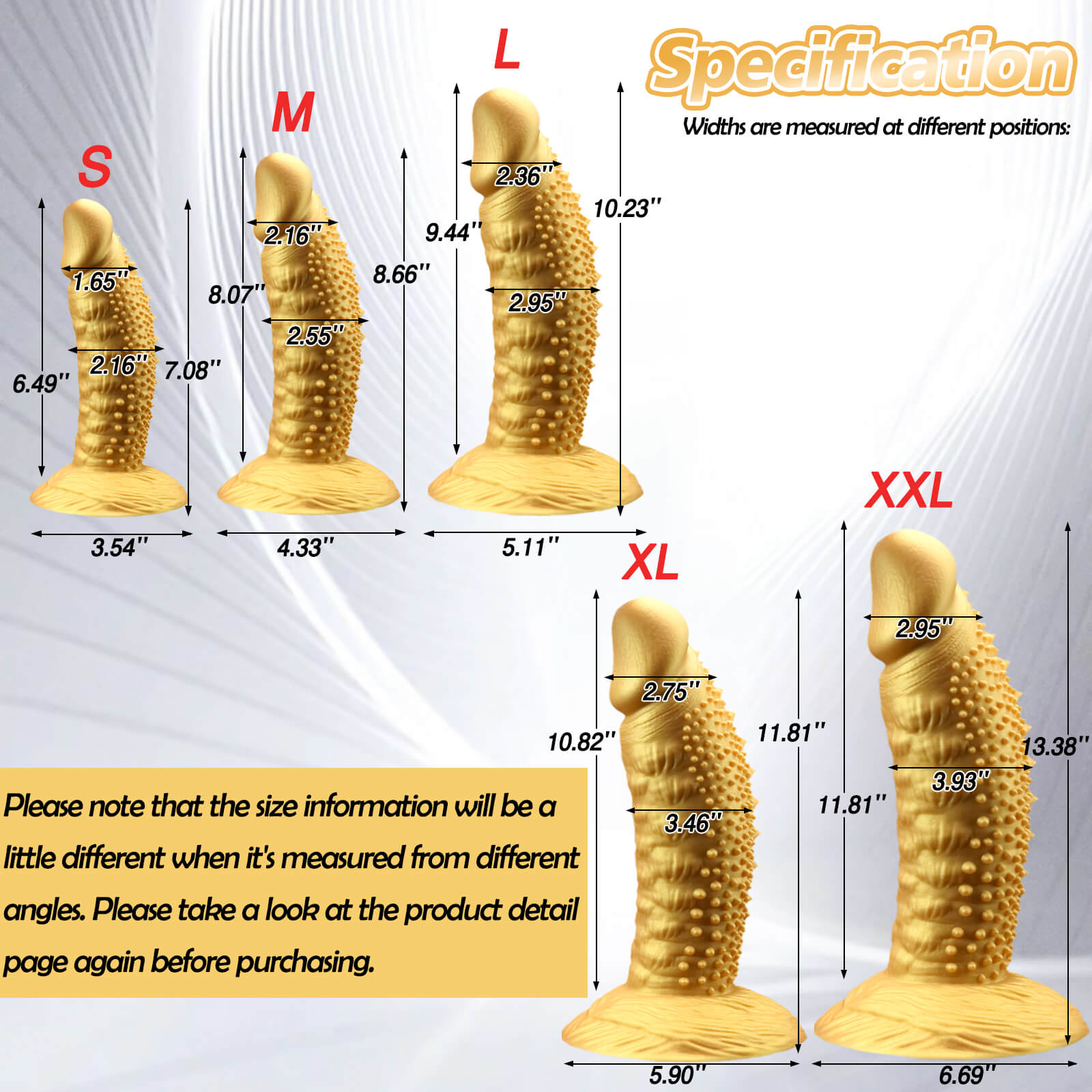 13 Inch Yellow Large Anal Dildo - Tarisss Sex Toy Store