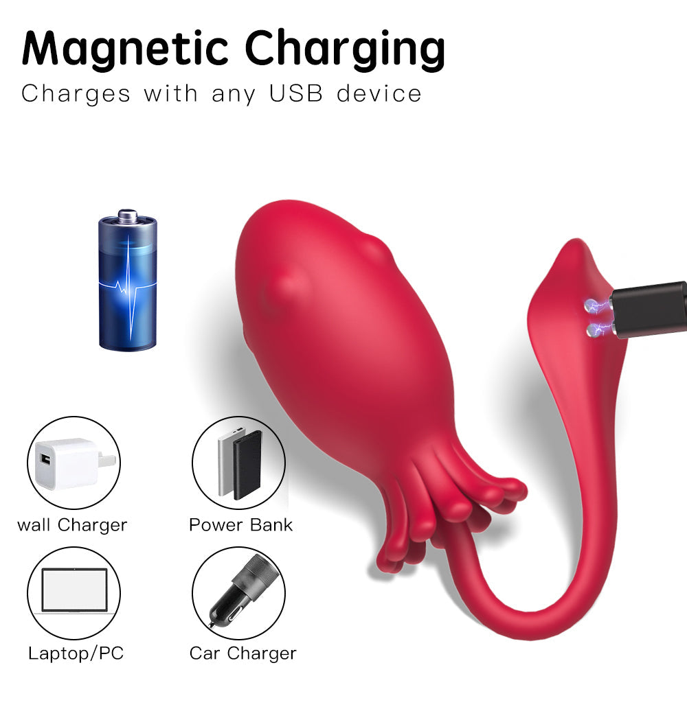 APP Remoter Gspot Vibrator - 360° Rotating Powerful Massage - Domlust Egg