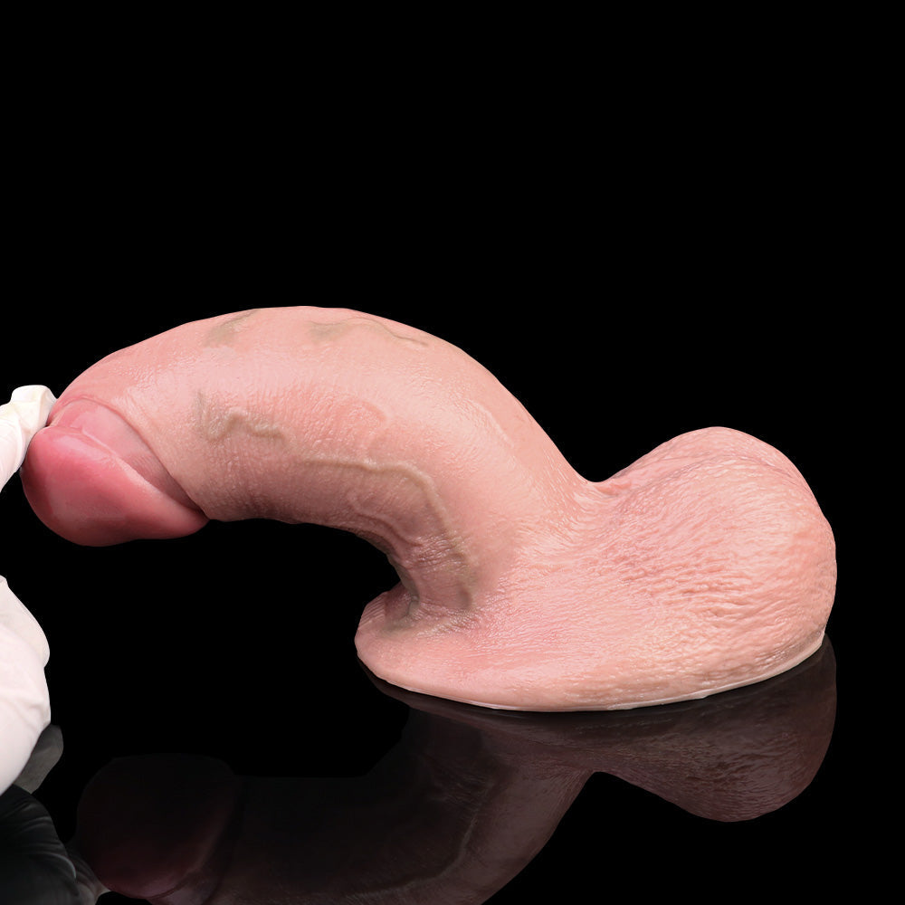Big Testicle Huge Dildo Anal Butt Plug - Suction Cup Life Size Penis Masturbation Women Sex Toys