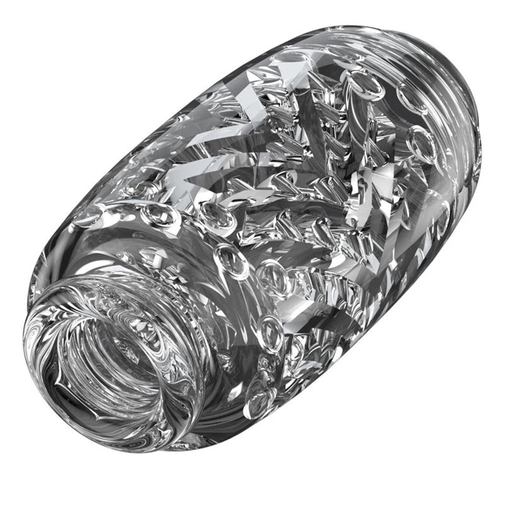 Jelly Pocket Pussy Male Masturbator - Squeezing Penis Sleeve Massage Sex Toys for Men