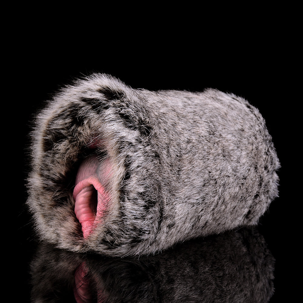 Furry Animal Pocket Pussy | Dual-Opening Fantasy Masturbation Cup with Vibrator Slot — Domlust