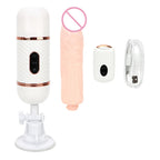 Thrusting Dildo Sex Machine - Remote Control Suction Cup Vibrator Telescopic Female Sex Toys