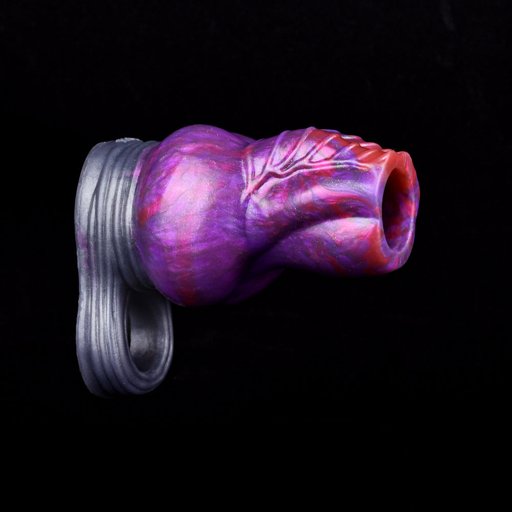 Dragon Knot Cock Sleeve Sex Toys for Men - Fantasy Penis Sheath Beast Sex Enlarger Condom