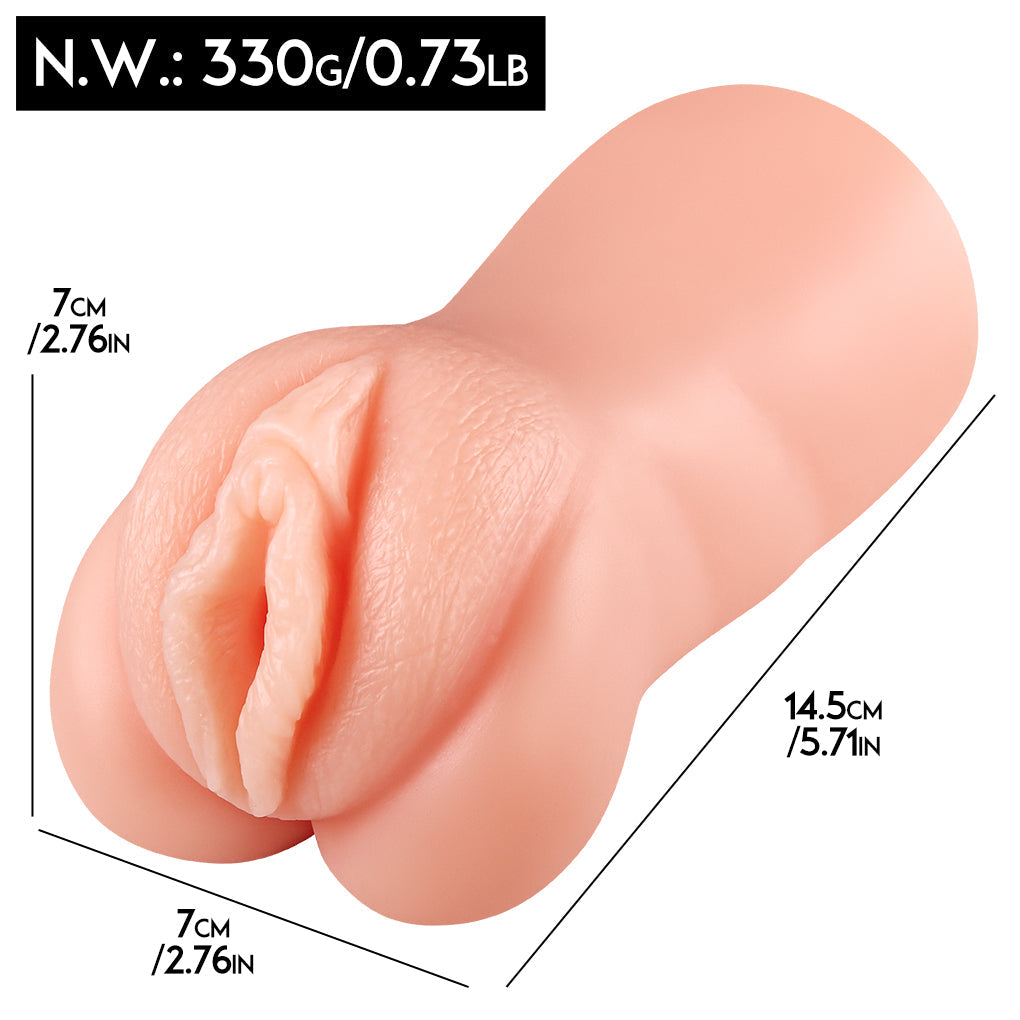 Life Size Pocket Pussy - Realistic Women Vaginal Penis Masturbation Cup for Men