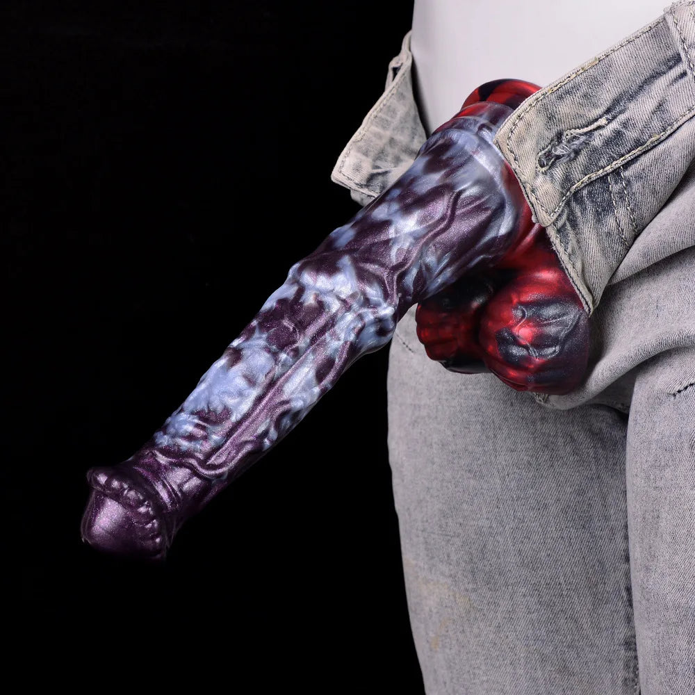 Suction Cup Monster Dildo Butt Plug - Exotic Dragondildo Women Masturbating Stimulator