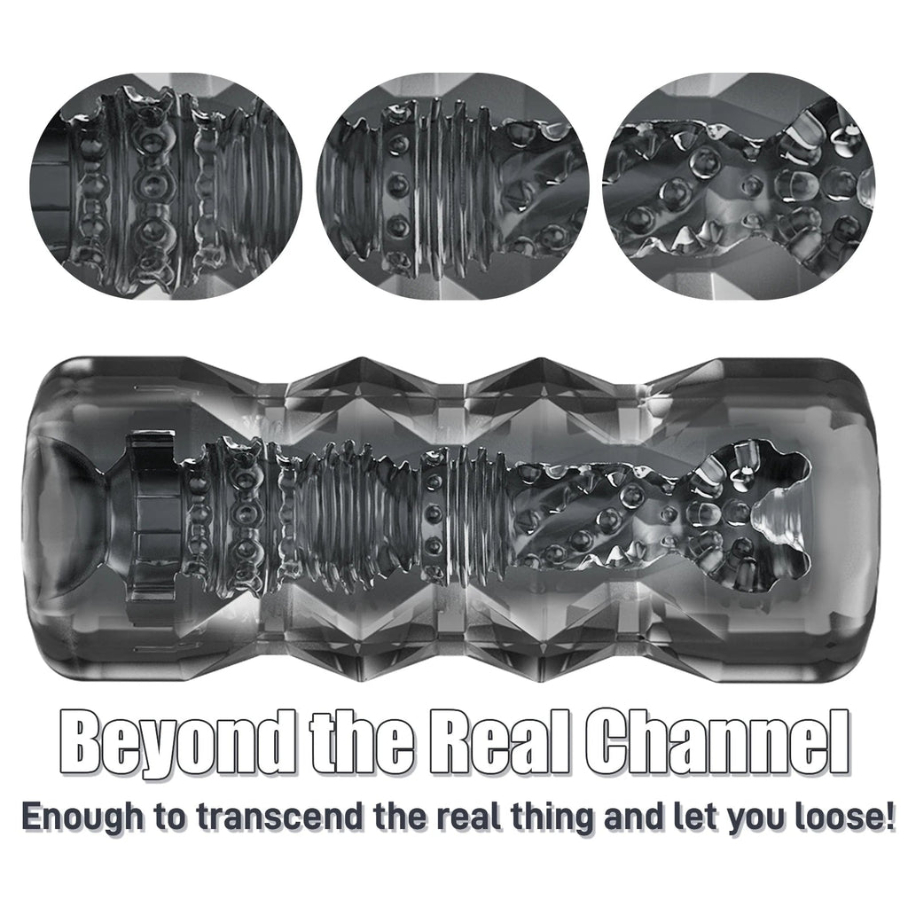 Jelly Pocket Pussy Masturbation Cup Sex Toy for Men - Realistic Vagina Penis Massager