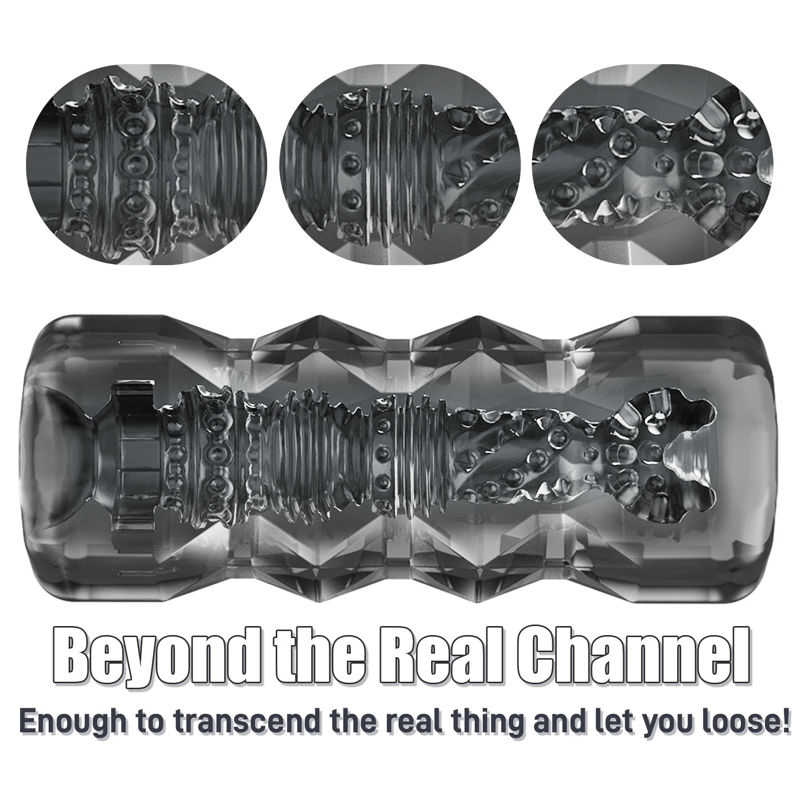 Jelly Pocket Pussy Masturbation Cup Sex Toy for Men - Realistic Vagina Penis Massager