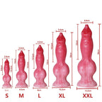 14 Inch Silicone Fantasy Dog Knot Dildo - Tarisss Sex Toy Store