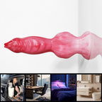 14 Inch Silicone Fantasy Dog Knot Dildo - Tarisss Sex Toy Store
