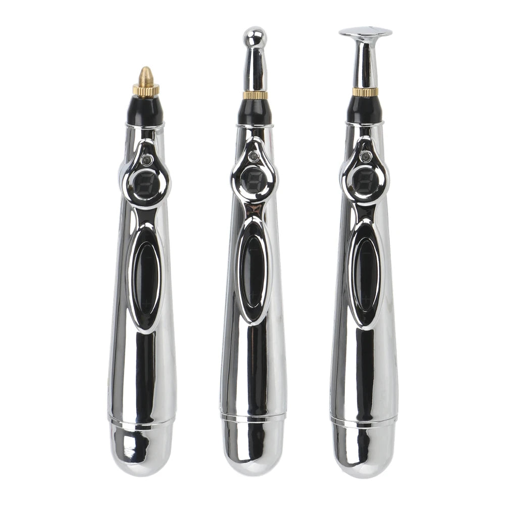 Estim Clit Stimulator Prostate Massager - Stainless Stick Metal Dildo Nipple Anal Toy