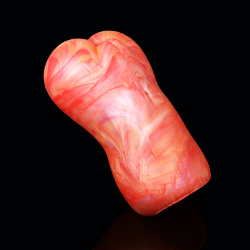 Blood-Toned Realistic Pocket Pussy | DarcoSilk Life-Size Vaginal Masturbator — Domlust