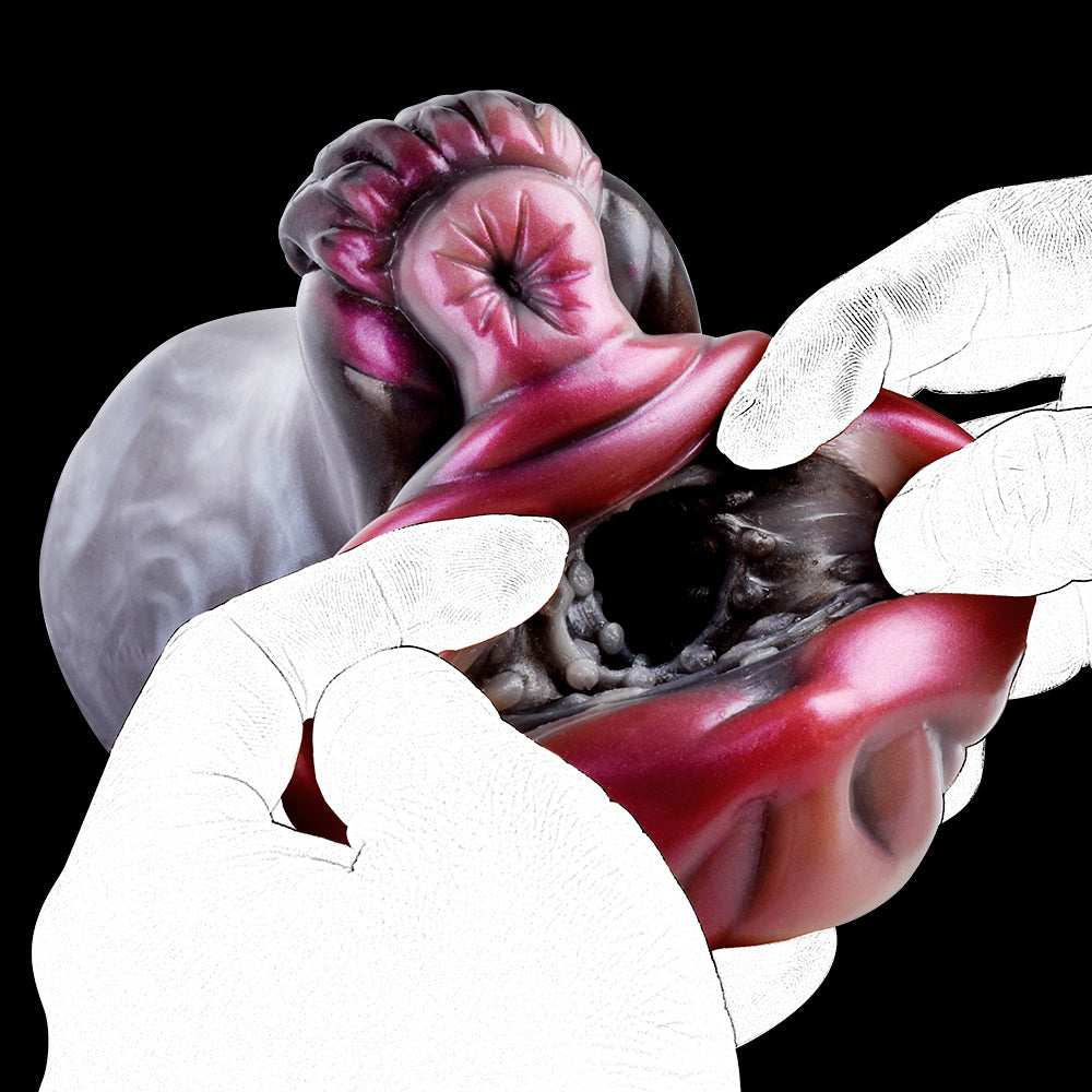 Rabbit Vagina Pocket Pussy Male Masturbator - Realistic Animal Blowjob Mens Masturbation Cup