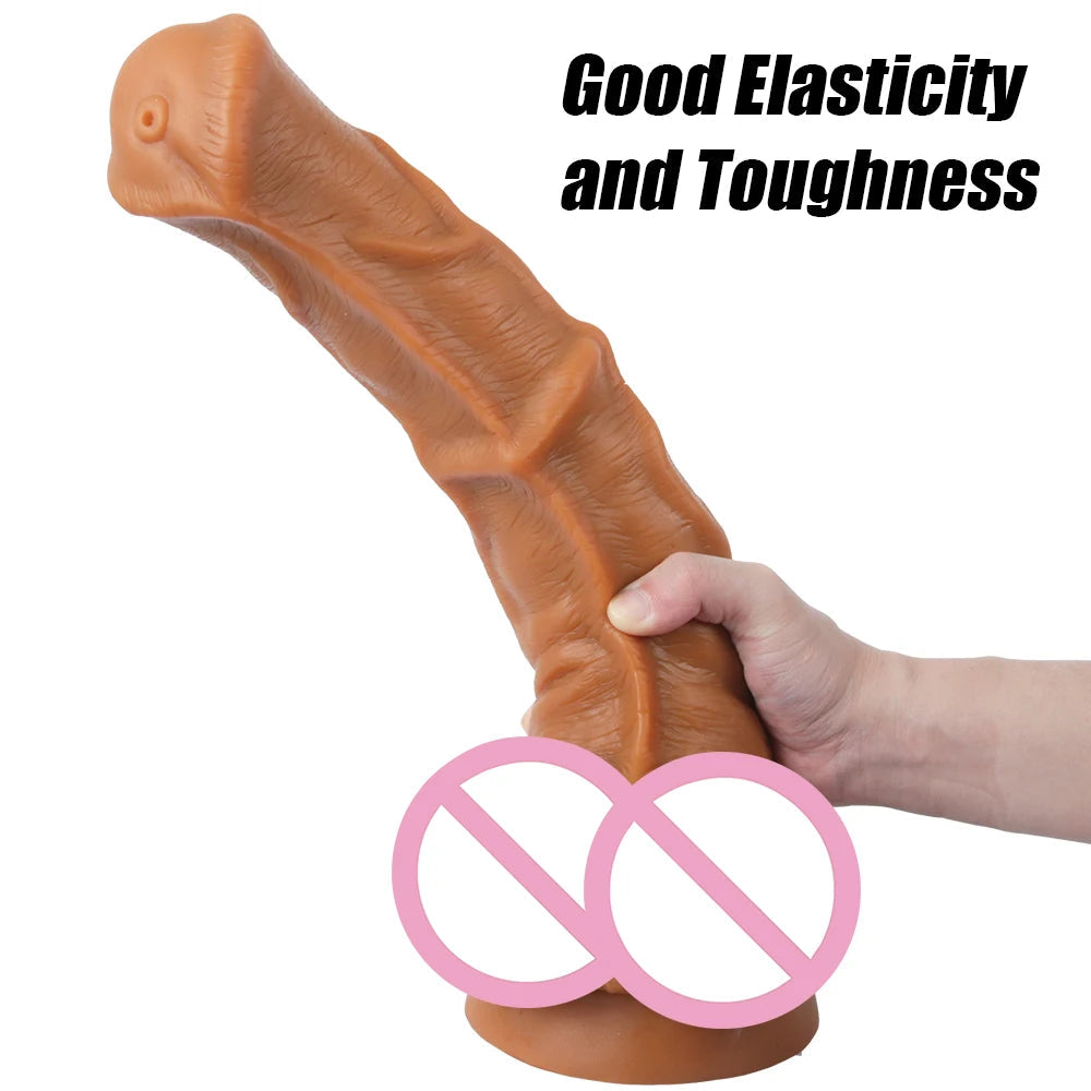 Big Giant Horse Dildo Riding Pleasure - Large Realistic Animaldildo Anal Sex Toys for Women