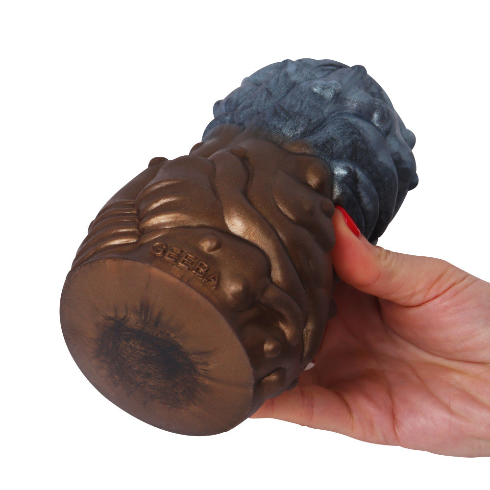 Domlust Metal Beast Alien Pocket Pussy — Premium Silicone Fantasy Masturbator