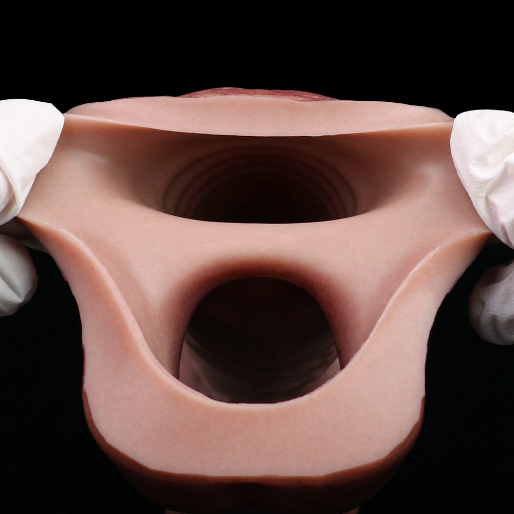 Fantasy Horse Cock Sleeve with Internal Reservoir – Silicone Penis Sheath for Longer Performance & Fullness