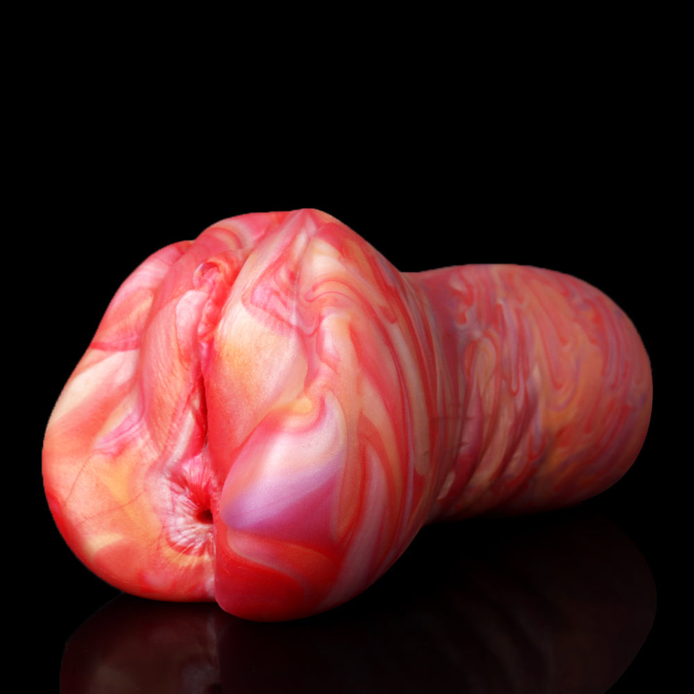 Blood-Toned Pocket Pussy – Lifelike Silicone Fetish Masturbator for Men | Domlust