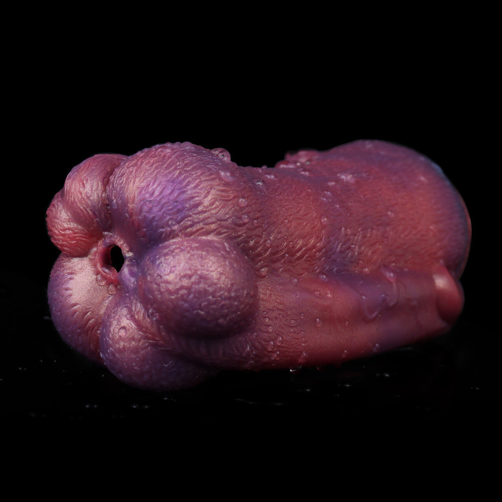 Fantasy Monster Pocket Pussy Male Masturbator - Double Hole Penis Masturbation Silicone Stroker