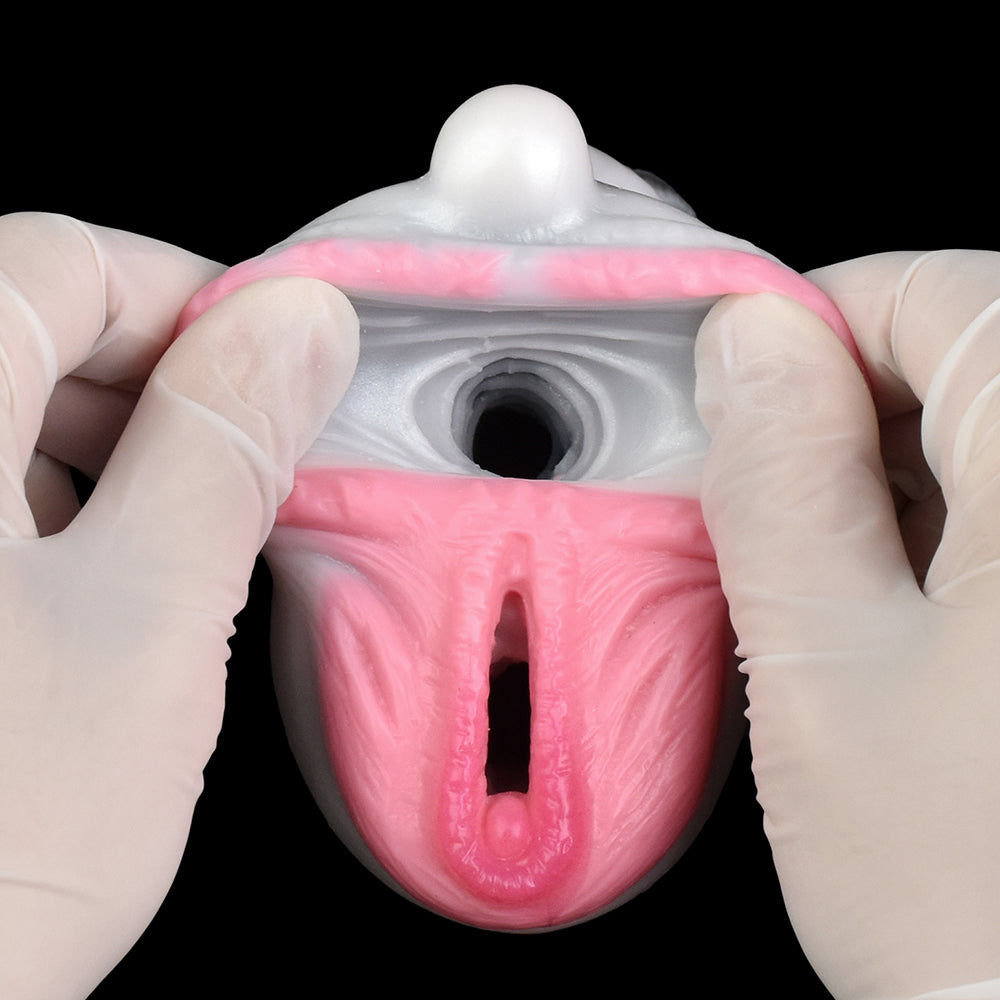 Fantasy Horse Pussy Pocket Masturbator – Platinum Silicone | Animal Pocket Pussy for Men