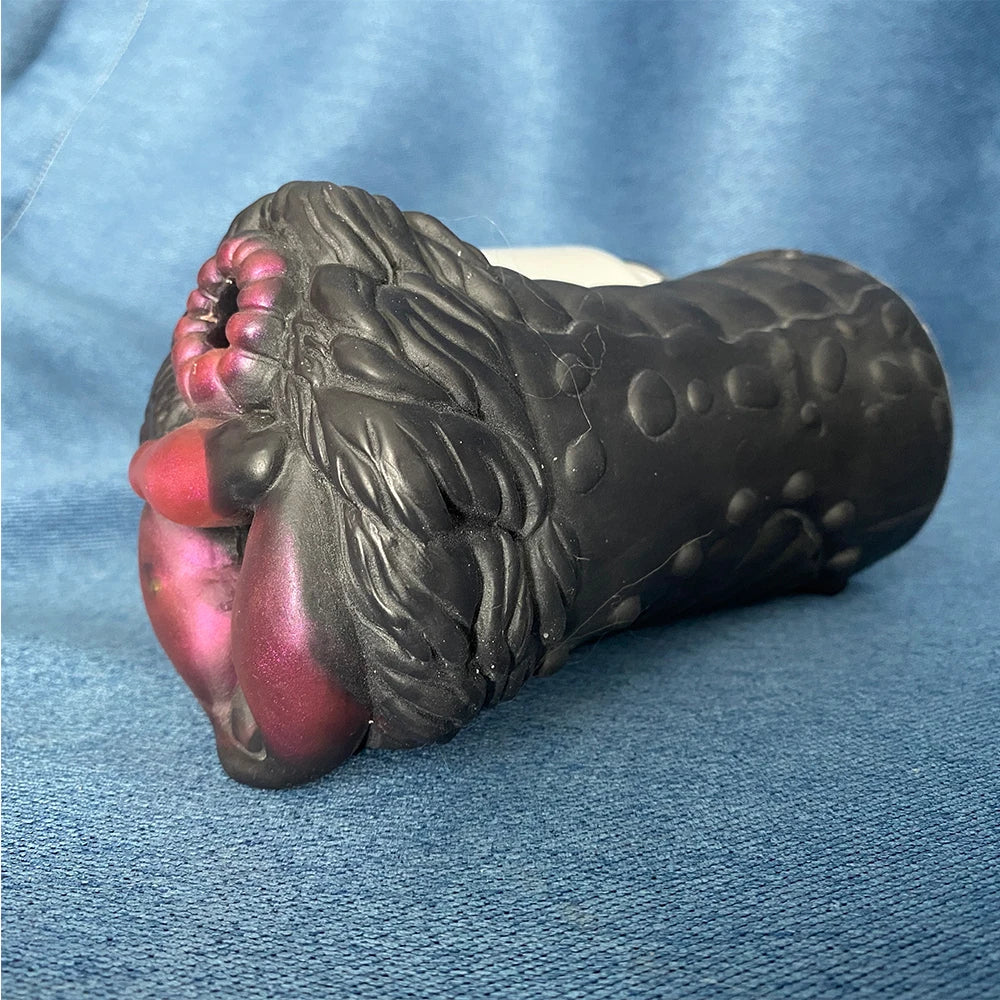 Furry Animal Pocket Pussy – Dual Vagina Silicone Male Masturbator | Domlust Fetish