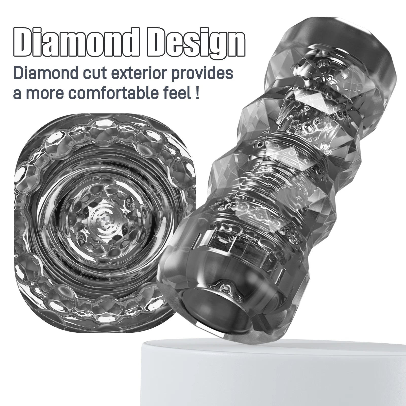 Jelly Pocket Pussy Masturbation Cup Sex Toy for Men - Realistic Vagina Penis Massager