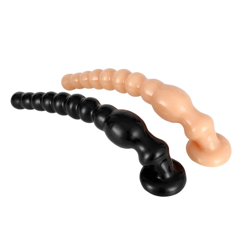Long Anal Beads Butt Plug - Exotic Suction Cup Dildos Vaginal Masturbation Anal Sex Toys