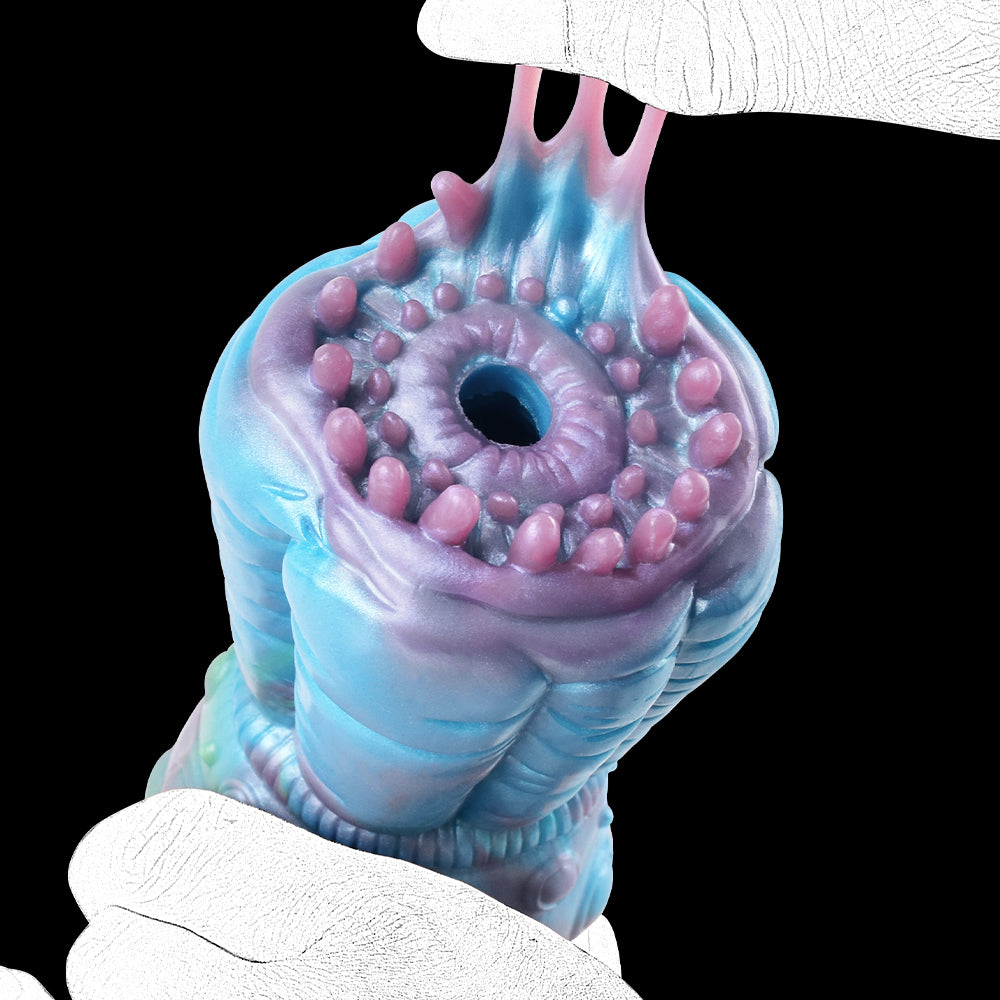Deep Sea Anemone Pocket Pussy — Premium Silicone Alien Fantasy Masturbator