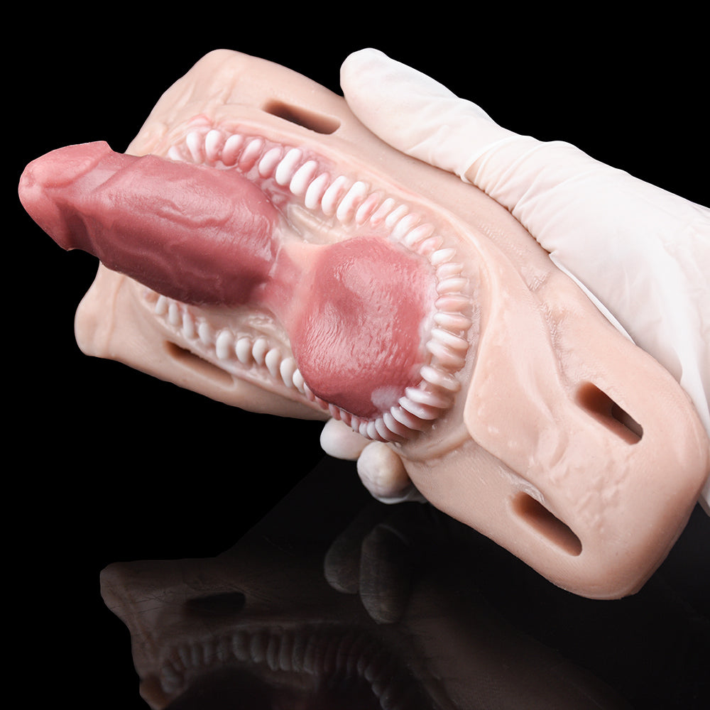 Realistic Dildo Sex Grinder - Strapless Harness Sex Toys for Women Lesbian Pleasure