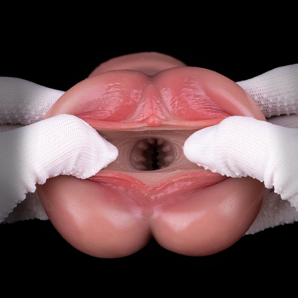 NobleSculpt Lifelike Pocket Pussy — Life-Size Silicone Vagina Masturbator for Men