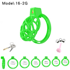 Lightweight Resin Chastity Cage – Random Mesh Design, Breathable, Multi-Size & Color Options