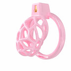 Lightweight Resin Chastity Cage – Random Mesh Design, Breathable, Multi-Size & Color Options