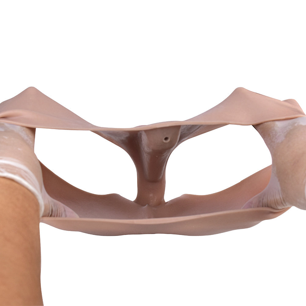 Realistic Silicone Vagina Masturbator with Soft Skin Texture