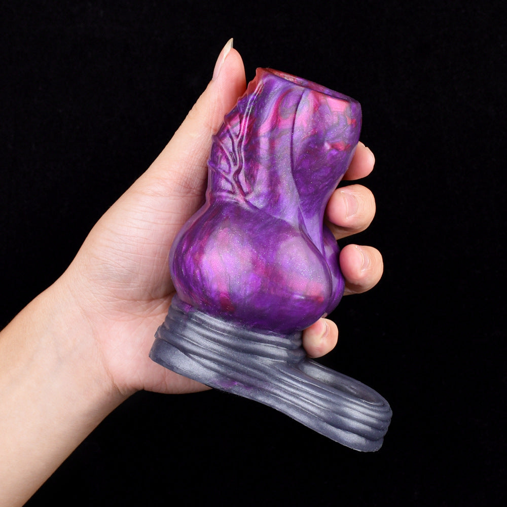Dragon Knot Cock Sleeve Sex Toys for Men - Fantasy Penis Sheath Beast Sex Enlarger Condom