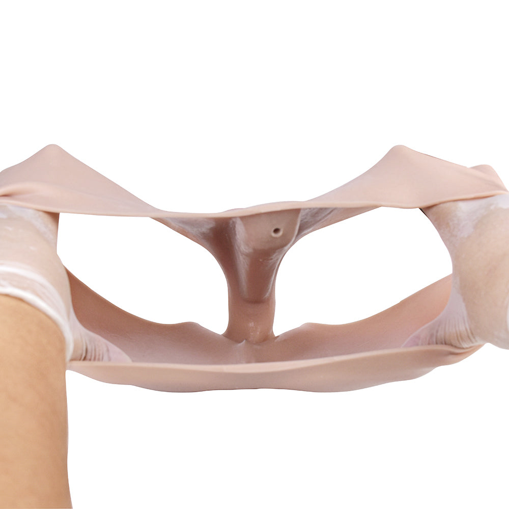 Life Size Silicone Pussy Panty - Realistic Pussies Briefs Underwear Sex Toys for Men Gay Play