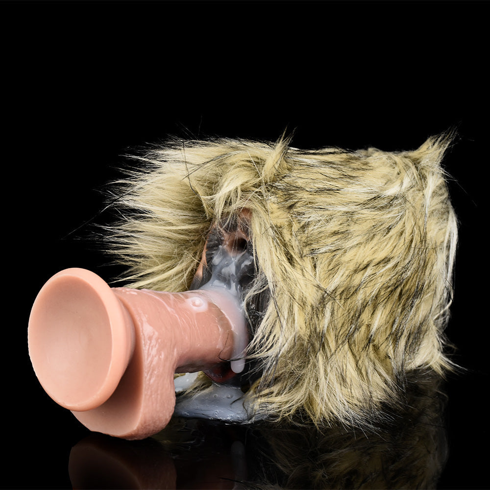 Tibetan Yak Pocket Pussy – Furry Silicone Animal Masturbator with Realistic Vaginal Canal | Domlust