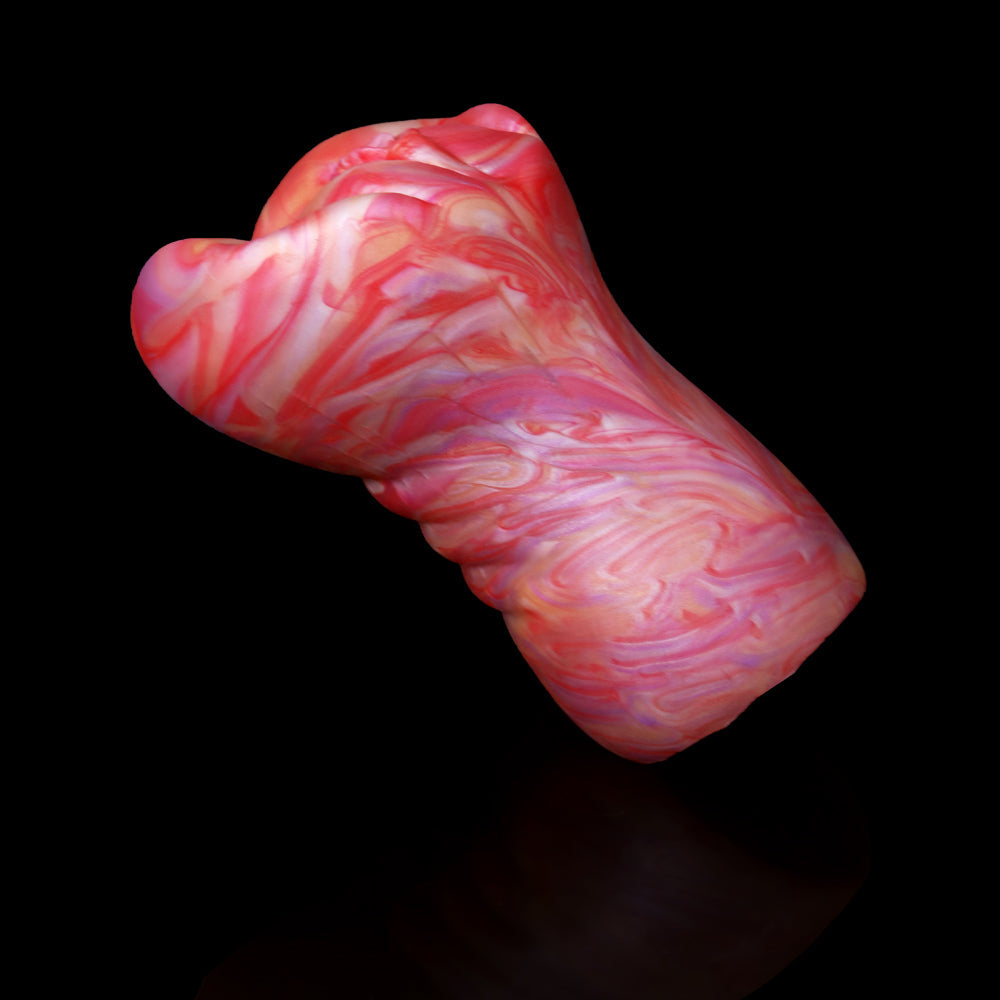 Blood-Toned Pocket Pussy – Lifelike Silicone Fetish Masturbator for Men | Domlust
