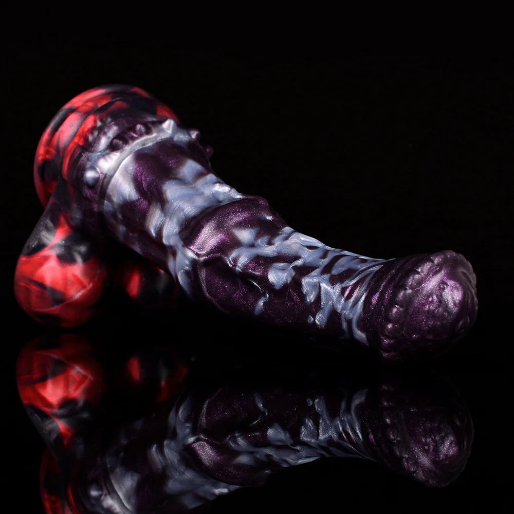 Suction Cup Monster Dildo Butt Plug - Exotic Dragondildo Women Masturbating Stimulator