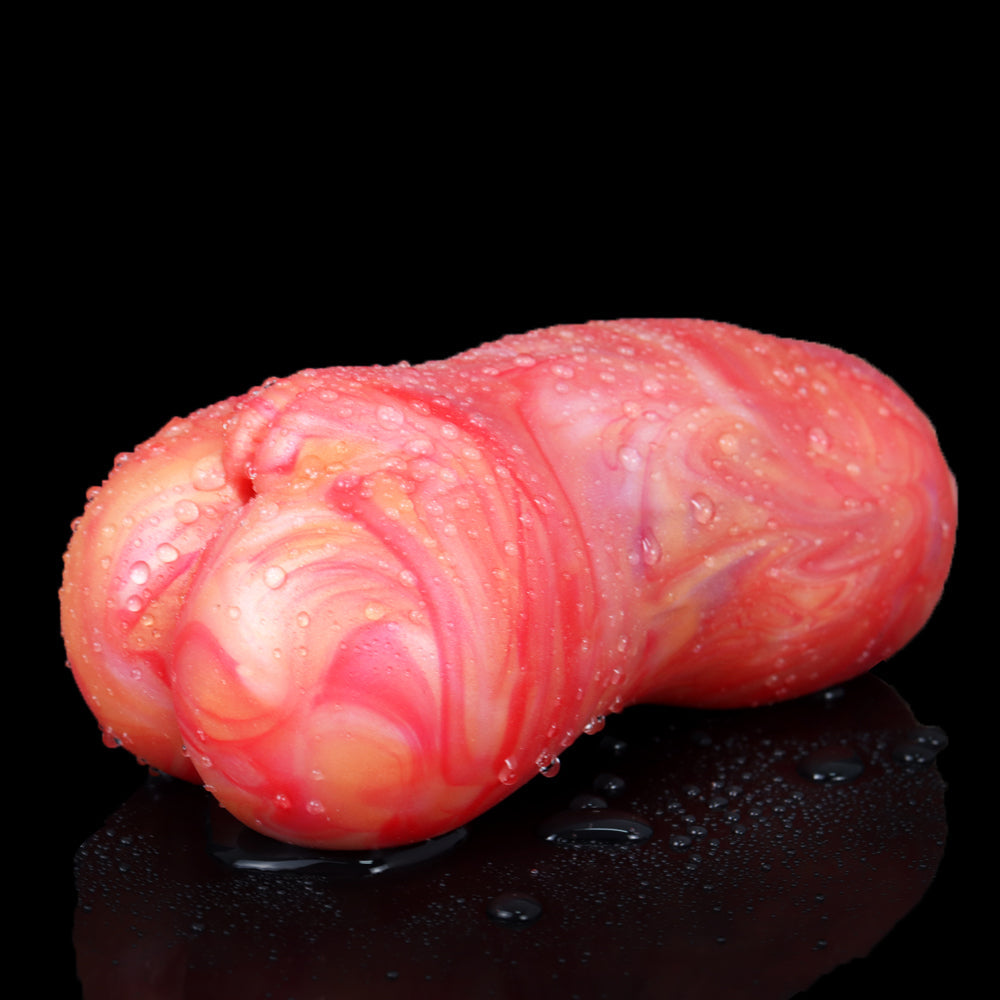 Blood-Toned Realistic Pocket Pussy | DarcoSilk Life-Size Vaginal Masturbator — Domlust