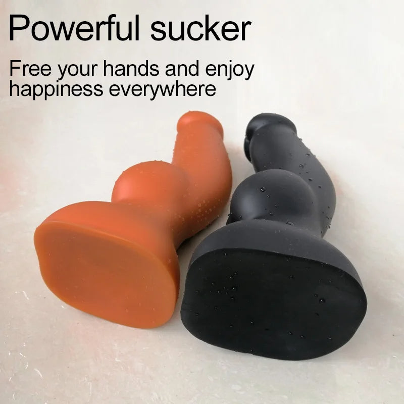 Big Knotted Dildo Large Butt Plug - Fantasy Animaldildo Anal Dilator Suction Cup Sex Toys